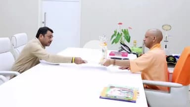 झांसी: बबीना विधायक ने CM से की मुलाकात, किसानों की धान की फसल बर्बाद के लिए राहत देने की उठाई मांग