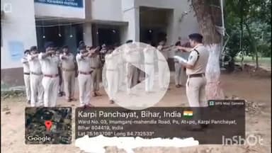 करपी: करपी थाना में सतर्कता अभिचेतना सप्ताह के तहत पुलिसकर्मियों ने ईमानदारी की शपथ ली