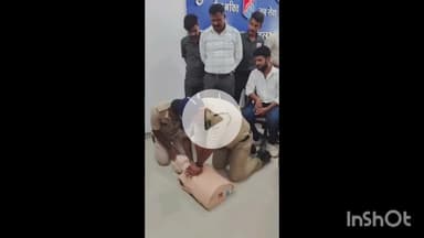 धार: धार में डायल 112 स्टाफ को आपातकालीन सेवा का प्रशिक्षण, भोज हॉस्पिटल टीम ने सिखाए बचाव के गुर