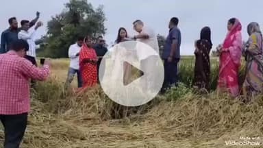 देवघर: कृषि मंत्री शिल्पी नेहा तिर्की ने सारवां प्रखंड के रामपुर गांव का किया निरीक्षण