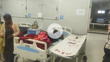 झालरापाटन: झालावाड़ के समीप सातल खेड़ी कांटे पर दो बाइकों की भिड़ंत, हादसे में बाइक सवार दो लोग घायल, जिला अस्पताल में भर्ती