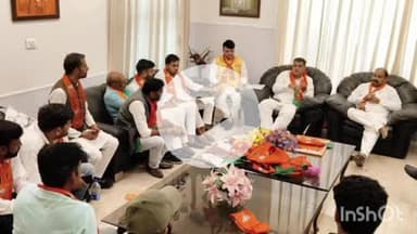 बारां: भाजपा प्रदेश अध्यक्ष मदन राठौड़ ने सांसद कार्यालय में आईटी विभाग के कार्यकर्ताओं की बैठक ली, विजयश्री का मंत्र दिया