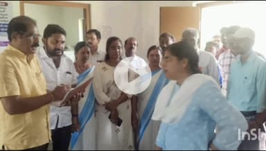 నెక్కొండ: నెక్కొండ మరియు రెడ్ల వాడ ప్రాథమిక ఆరోగ్య కేంద్రాలను తనిఖీ చేసిన కలెక్టర్