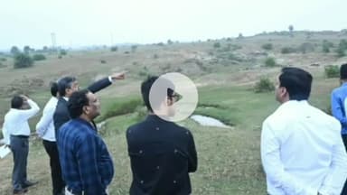 देवघर: प्रधान जिला एवं सत्र न्यायाधीश ने सिविल कोर्ट कैंपस धेतु में चिह्नित ज़मीन का निरीक्षण किया