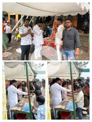 रूधौली विधान सभा क्षेत्र के #नगर_पंचायत_भानपुर में आशीर्वाद कमेटी द्वारा आयोजित प्रसाद वितरण कार्यक्रम में शामिल हुआ ।

अपनों के बीच !! #रूधौलीकाजितेन्द्र 
🙏🚲