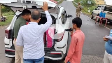 नगर नौसा: नगरनौसा थाना पुलिस ने वाहन चेकिंग में तीन देसी कट्टा, 17 जिंदा कारतूस बरामद किए, पांच लोग गिरफ्तार