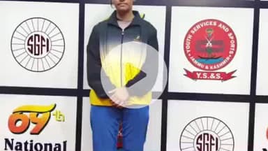 पट्टी: राष्ट्रीय खेल प्रतियोगिता में वू शू के मंच पर चमकी पट्टी की साक्षी, क्षेत्र में खुशी की लहर