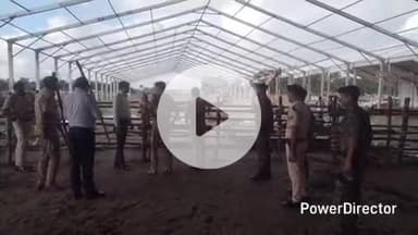 कटिहार: PM नरेन्द्र मोदी की सिरसा में सभा को लेकर DM और SP ने सुरक्षा के लिहाज़ से कार्यक्रम स्थल का जायजा लिया