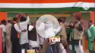 नूरसराय: चंडासी गांव: सरदार पटेल स्टेडियम में चिराग पासवान की चुनावी सभा, मंत्री श्रवण कुमार के लिए मांगा वोट