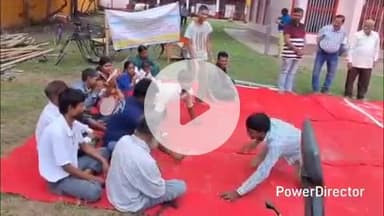 कटिहार: यज्ञशाला मैदान में चुनाव के मद्देनज़र दिव्यांगों के बीच कबड्डी प्रतियोगिता का आयोजन