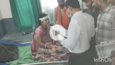 सासाराम: सासाराम की पुरानी जीटी रोड पर रोड एक्सीडेंट में एक महिला हुई जख्मी