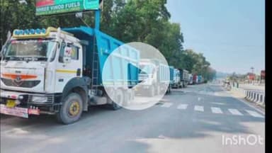 चकराता: धर्मावाला चौक पर खड़े डंपर बन रहे हैं हादसों का कारण