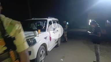 संपतचक: चुनाव से 4 दिन पहले सुरक्षा व्यवस्था कड़ी, हर वाहन की हो रही है तलाशी