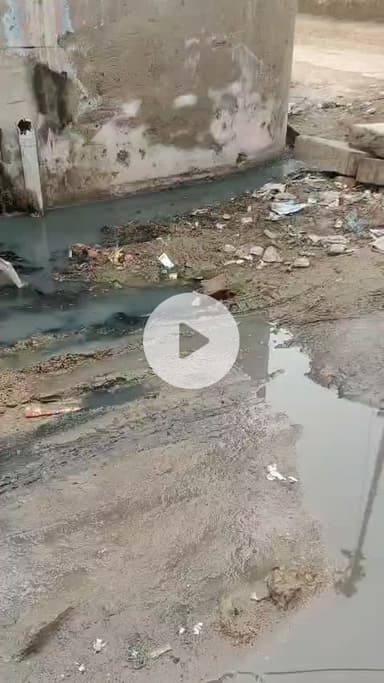 mahwa me mammu colony ki Nala tutane se ragiro ko Hui pareshani