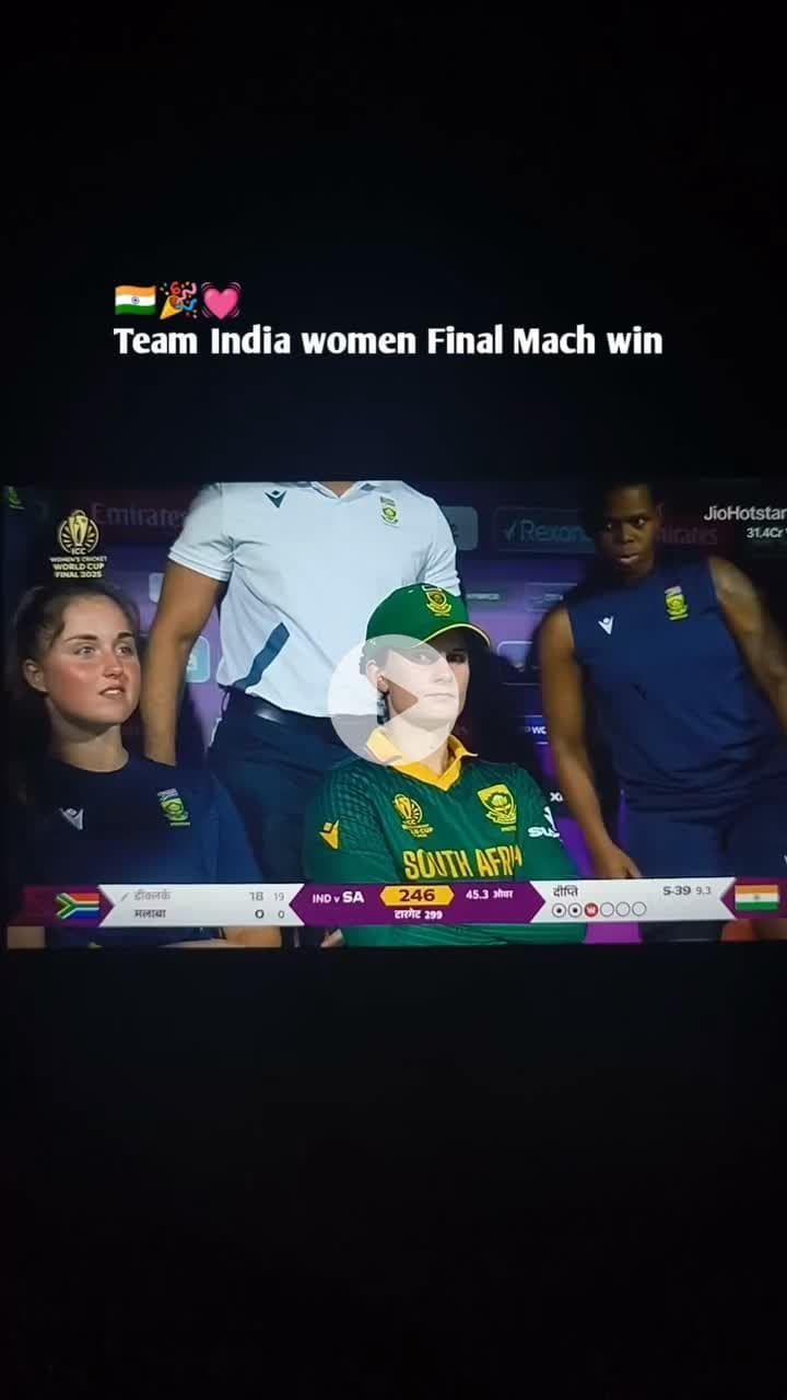 congretulations indian women team 2-11-2025 India vs south africa #india #win #women #indian #cricketers #ckk60