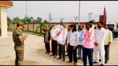 नबीनगर: नवीनगर विधानसभा क्षेत्र में पुलिस ने तेज़ की गश्त, अपराधियों को हर हाल में बख्शा नहीं जाएगा विधानसभा चुनाव में