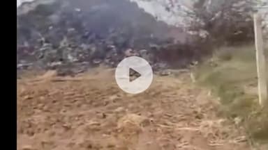 जगाधरी: घिलोर गांव में ठेकेदार के पराली में अचानक लगी आग, भारी नुकसान