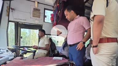 कोंडागांव: कोंडागांव परिवहन विभाग ने यात्री बसों में सुरक्षा मानकों की की जांच, 9 बसों पर हुई कार्रवाई