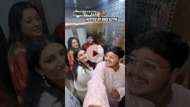 Friends, Laughter & Memories ♥️ #ytshorts #prayagraj #diwaliparty #party