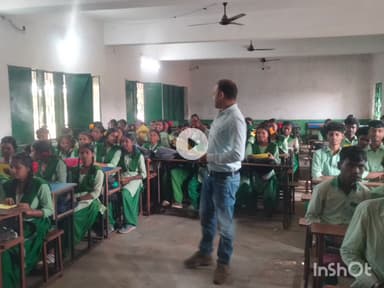 मुख्यमंत्री सारथी योजना का प्रचार प्रसार राज्य कृत प्लस टू हाई स्कूल चंदवा में किया गया