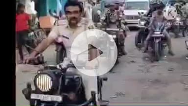 नूरसराय: आगामी विधानसभा चुनाव को लेकर नूरसराय पुलिस ने CAPF और CISF के जवानों के साथ किया मोटरसाइकिल मार्च