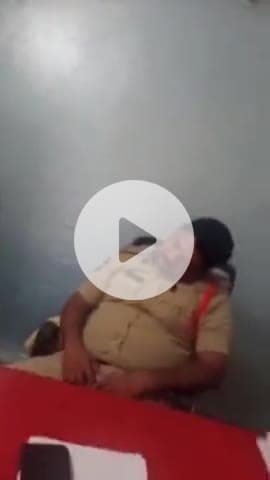 జాజిరెడ్డి గూడెం: అరవపల్లి ఎస్సై విధులు మరిచి నిద్రలోకి జారిన వీడియో సోషల్ మీడియాలో వైరర్