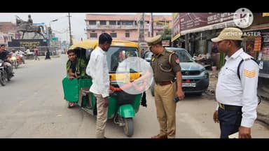 मैनपुरी: एसपी के निर्देशन पर यातायात पुलिस ने चलाया वाहन चेकिंग अभियान, ₹350000 का वसूला जुर्माना