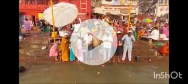 गंगा को राष्ट्रीय नदी घोषित करने की वर्षगांठ पर आरती उतारी गई