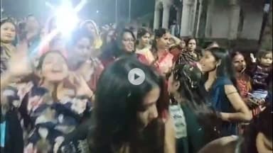 पीरटांड: शीतलपुर में भागवत कथा यज्ञ के सातवें दिन रुक्मिणी विवाह की भव्य शोभायात्रा निकाली गई