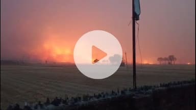 कैथल: धान के अवशेषों में आग लगाने के आरोप में कुराड गांव के किसान के खिलाफ मामला दर्ज