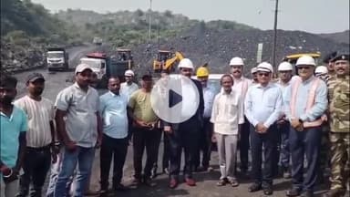 बेरमो: CCL सीएमडी ने कथारा क्षेत्र का दौरा किया, जारंगडीह खुली खदान का निरीक्षण किया