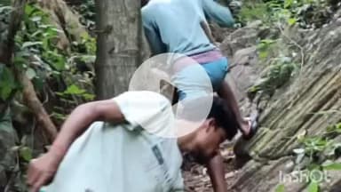 నల్లరాయి గూడ వాటర్ ఫాల్ వద్ద క్లీన్ అండ్ గ్రీన్ కార్యక్రమం