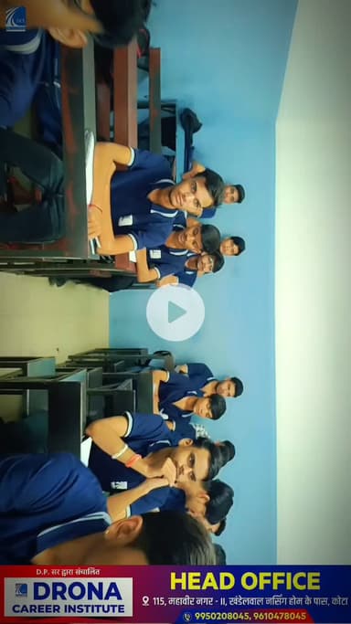 Ravi sir (biology faculty)
DRONA CAREER INSTITUTE, KOTA