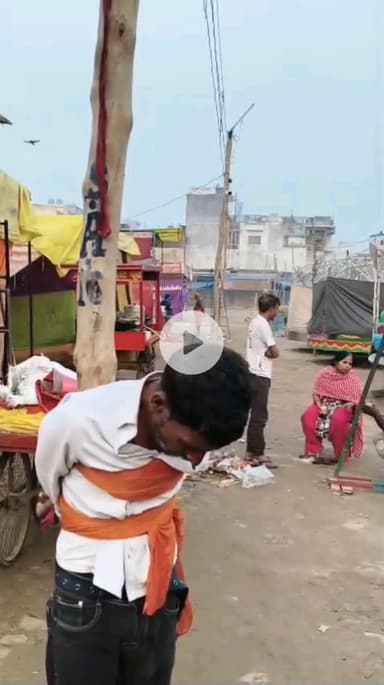 पूरनपुर: रामलीला मेले में चोरी के आरोप में पकड़कर दी गई तालिबानी सजा, वीडियो हुआ वायरल, मुकदमा दर्ज