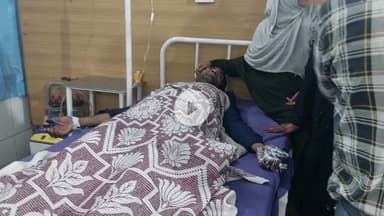 पूरनपुर: गांव ढका में शादी समारोह की सजावट के दौरान हाइटेंशन लाइन की चपेट में आने से युवक झुलसा