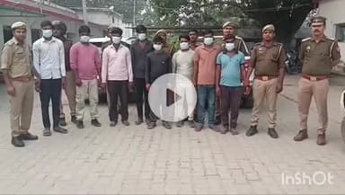 हरदोई: शहर पुलिस, स्वाट और सर्विलांस टीम ने विभिन्न चोरियों में वांछित 8 शातिर चोरों को गिरफ्तार किया, माल भी बरामद