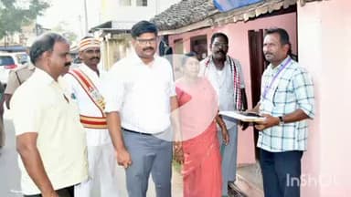 நீடாமங்கலம்: கீழ தெருவில் வாக்காளர் பட்டியல் சிறப்பு திருத்த பணிகளை ஆட்சியர் ஆய்வு