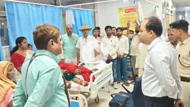 गया टाउन सीडी ब्लॉक: गया: ANMMCH पहुंचे डीएम और एसएसपी, घायल हम प्रत्याशी ज्योति मांझी पर हमले के लिए SIT गठित