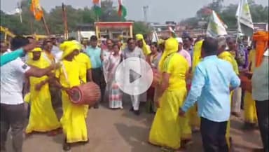 बगोदर: बगोदर में दैनिक जागरण की गौरव मशाल यात्रा का जोरदार स्वागत किया गया