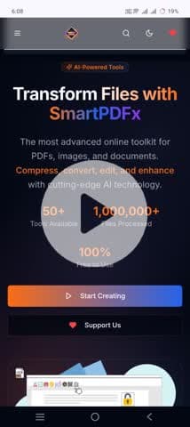 Indian CEO & Founder of SmartPDFx - Free PDF tools with AI Integrated Tools:
Manish Singh - Daltonganj, Jharkhand, India