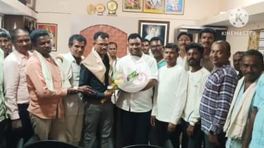 अहेरी: स्था.स्वराज्य संस्थेच्या निवडणुकीत भाजपाला मोठा झटका.सिंद्धा टोला येथील अनेक भाजपा कार्यकर्त्यांचा काँग्रेसमध्ये प्रवेश.