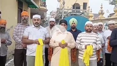 जगाधरी: श्री गुरु नानक देव जी के प्रकाश पर्व पर साढौरा में नगर कीर्तन का आयोजन