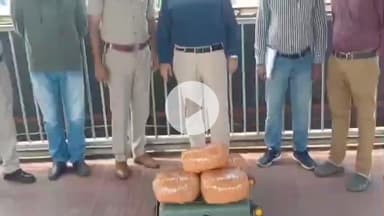 कांके: रांची रेलवे स्टेशन पर आरपीएफ ने भारी मात्रा में गांजा बरामद किया