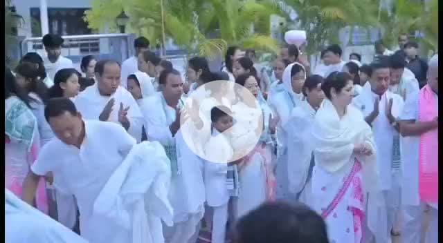 সৰ্থেবাৰী: নসত্ৰৰ  কৃষ্ণগুৰু সেৱাশ্ৰমৰ প্ৰতিষ্ঠা দিৱস পালন, আধ্যাত্মিক  সম্প্ৰীতি যাত্ৰা