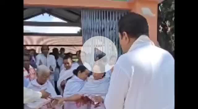 বজালী ভাগ: ছৈবাৰী মহাপুৰুষীয়া সত্ৰৰ মণিকূটৰ আনুষ্ঠানিক ভাৱে উদ্বোধন কৰে মন্ত্ৰী ৰণজিৎ কুমাৰ দাসে