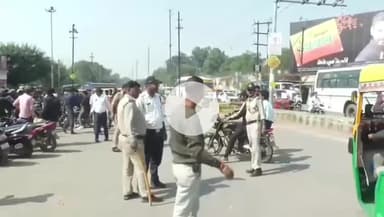 ग्वालियर गिर्द: दोपहिया वाहन पर पीछे बैठने वालों को भी हेलमेट जरूरी, पहले दिन अभियान में सैकड़ों चालान