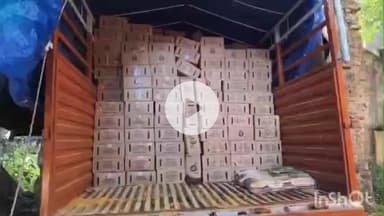 धार: ग्राम गुणावद में भूसे के नीचे छिपी 528 पेटी अवैध शराब बरामद, आबकारी विभाग की बड़ी कार्रवाई