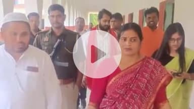 सिराथू: राज्य महिला आयोग की सदस्य प्रतिभा कुशवाहा ने कड़ा इलाके में मदरसे जाकर जानकारी हासिल की