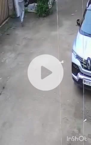 ग्वालियर गिर्द: ग्वालियर: चोर का कारनामा CCTV में कैद, पैदल आया और मिनटों में बाइक चुराकर फरार