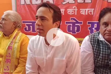 गया टाउन सीडी ब्लॉक: एनडीए प्रत्याशी के चुनाव कार्यालय में भारत सरकार के मंत्री जयंत चौधरी ने की प्रेस वार्ता